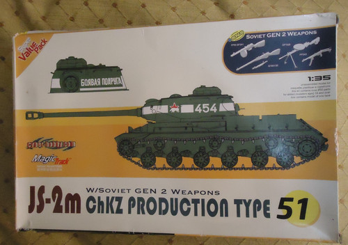 Dragon 2m chkz - 1/35, js-2m