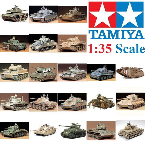Tamiya plastic model tank - plastic,